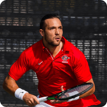 Profile picture of male tennis player Fabian Rönsdorf